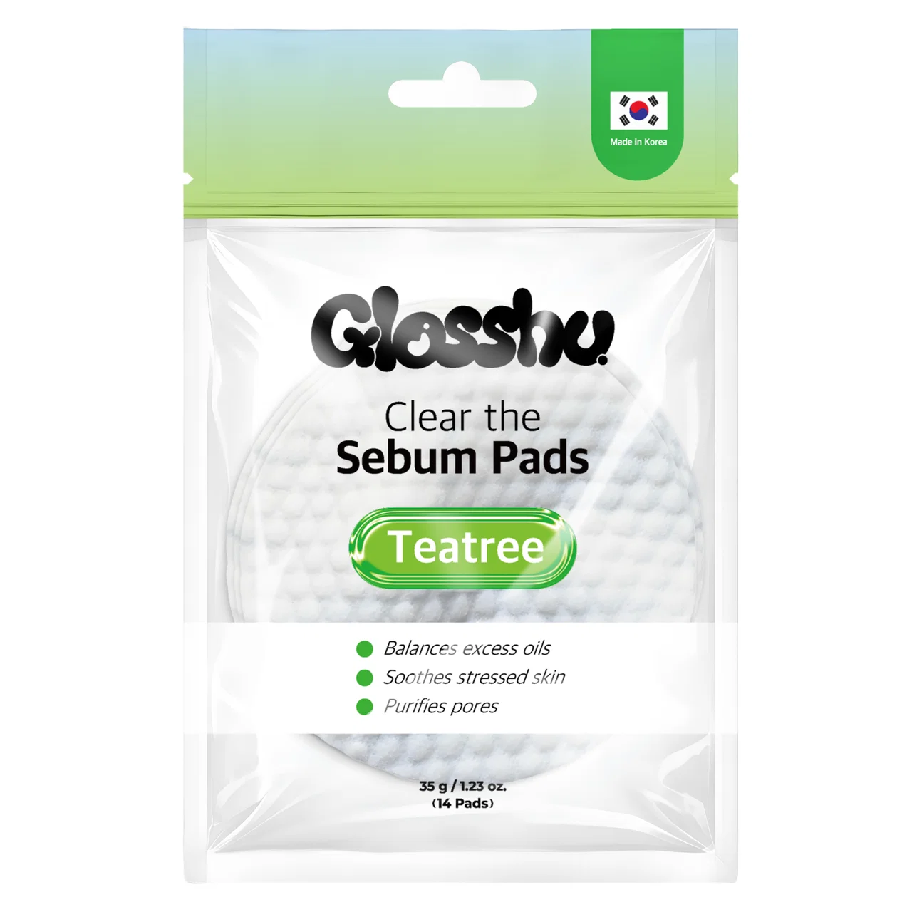 CleartheSebumPadswithTeatree Clear the Sebum Pads with Teatree - 14 pads - Image 1