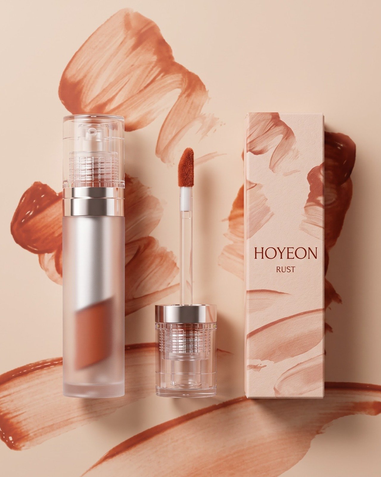 rust Hoyeon -Tattoo Chiffon Tint 02 Rust - Image 1